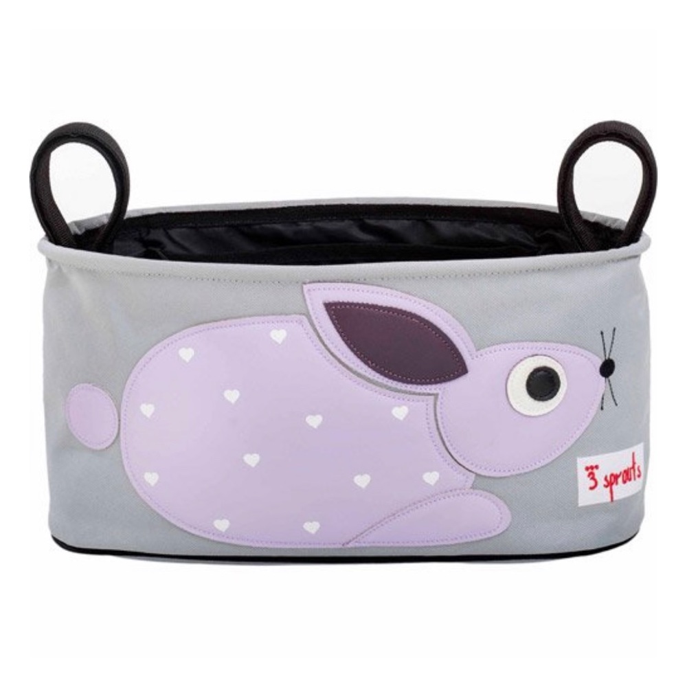 3 Sprouts Stroller Organizer - Rabbit